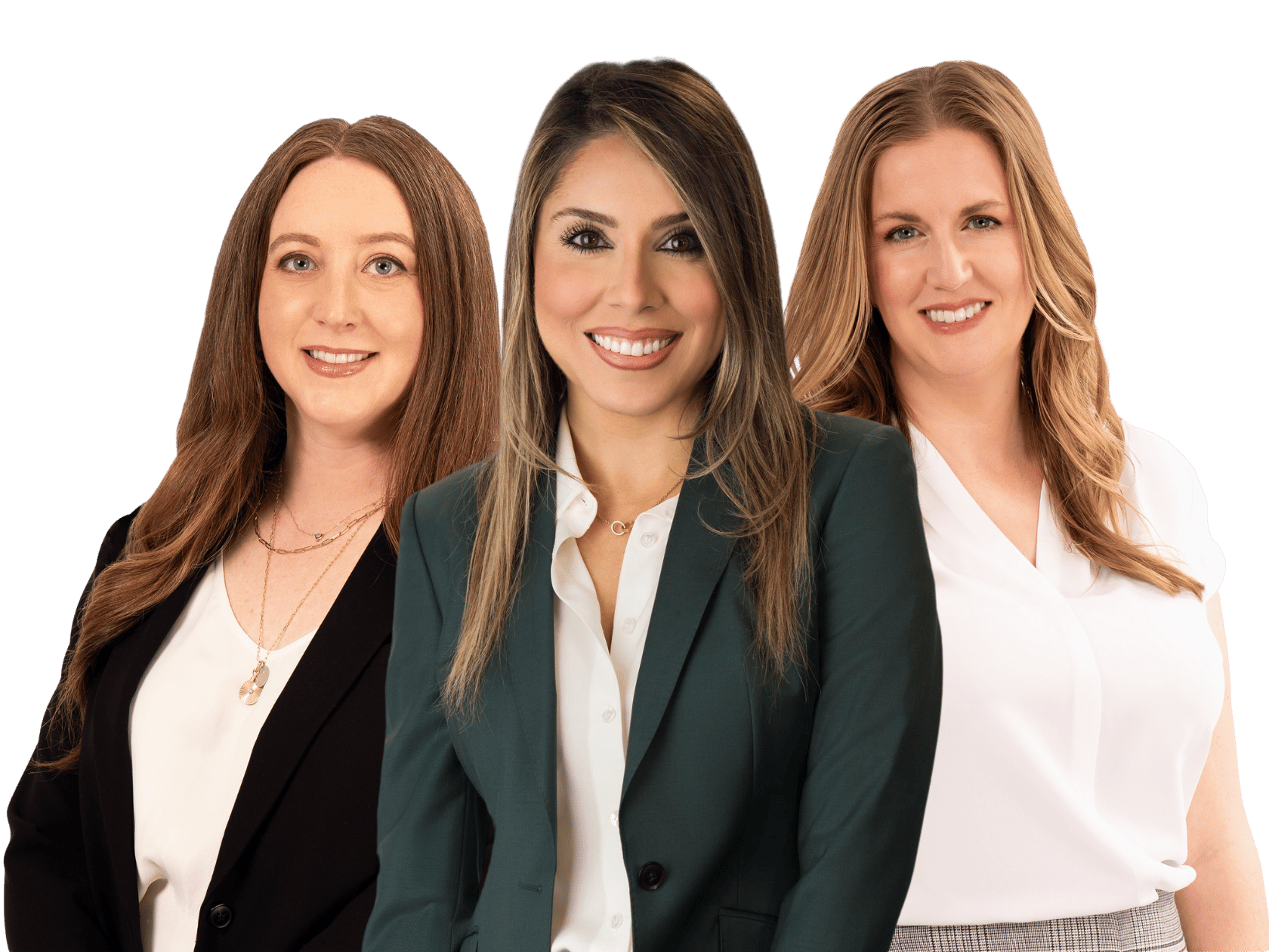Employment lawyers Aliza Grossman, Tara Zabehi, and Elizabeth Parker-Fawley